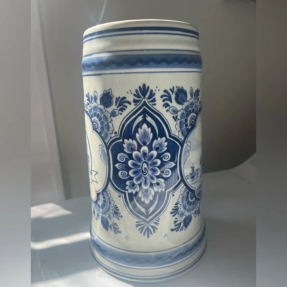 *RARE* Heineken 50th Anniversary Edition Delft Ceramic XL Beer Stein